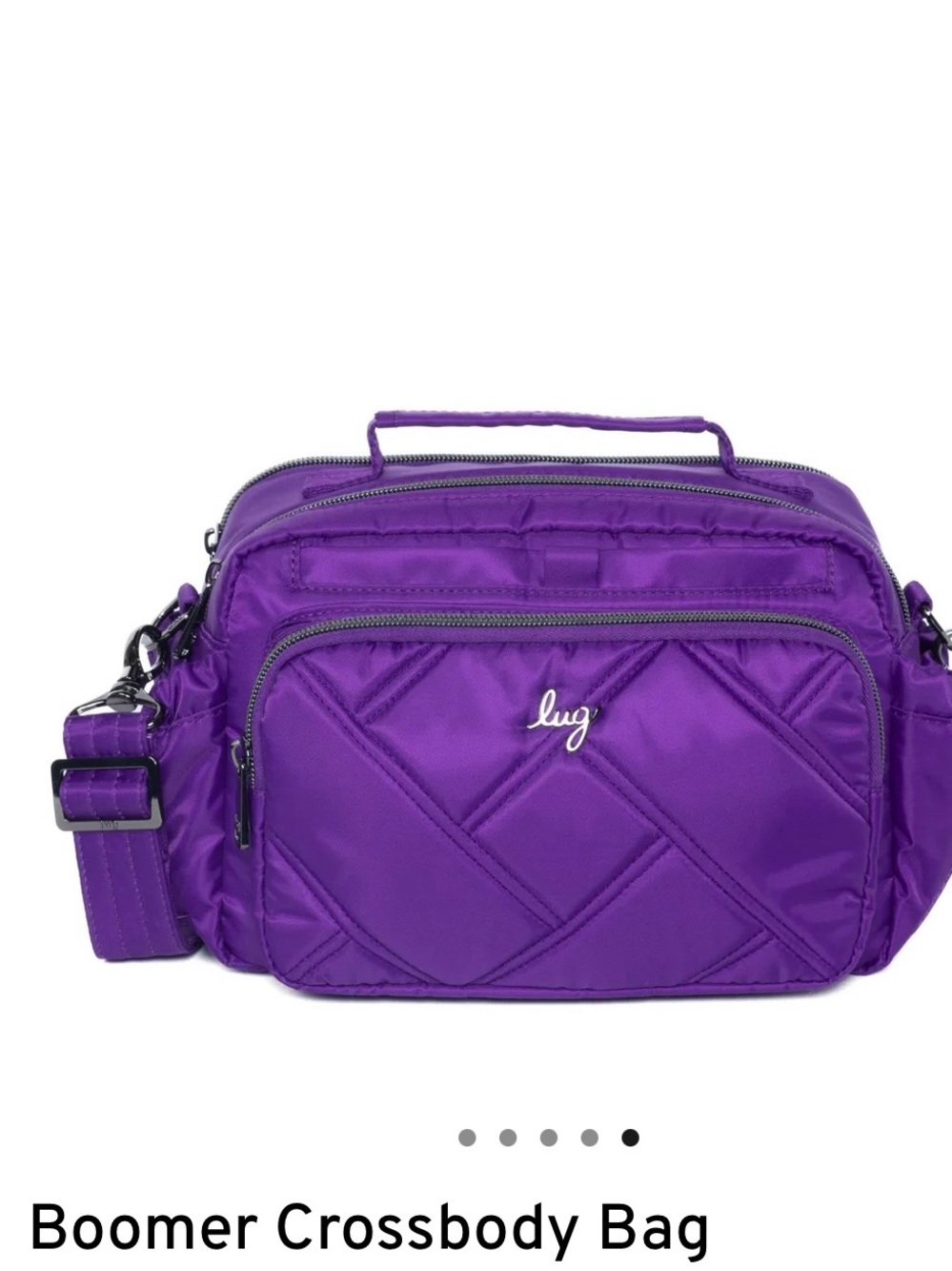 lug Purple Boomer Crossbody Bag